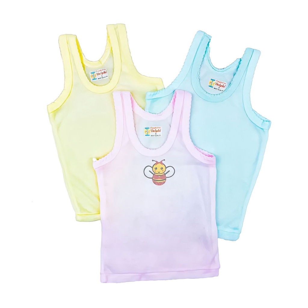 Kaos dalam Singlet bayi / singlet anak Warna kaos dalam bayi perempuan dan laki laki kaos dalam bayi baru lahir newborn