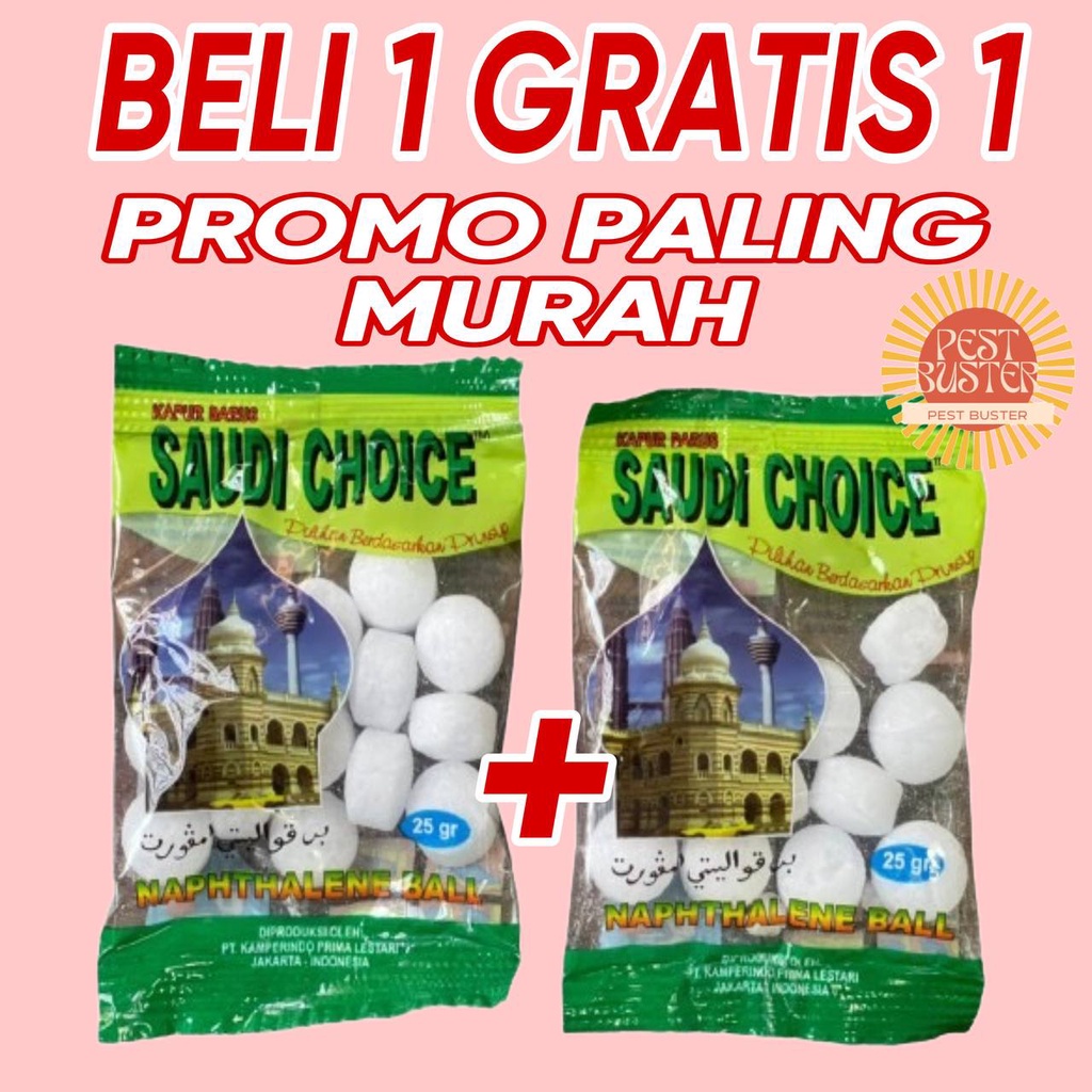 Promo 1+1 Kamper napthalene ball kamper kamar mandi kamper lemari pakaian wangi pengharum Naphthalen