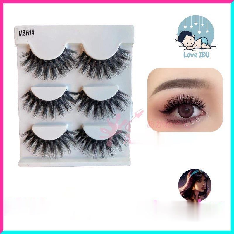 Bulu Mata Palsu Natural 3D Lem Bulu Mata Expert Premium Penjepit Bulu Mata &amp; Lem Bulu Mata Eyelash Extension Penjepit Bulu Mata Sisir