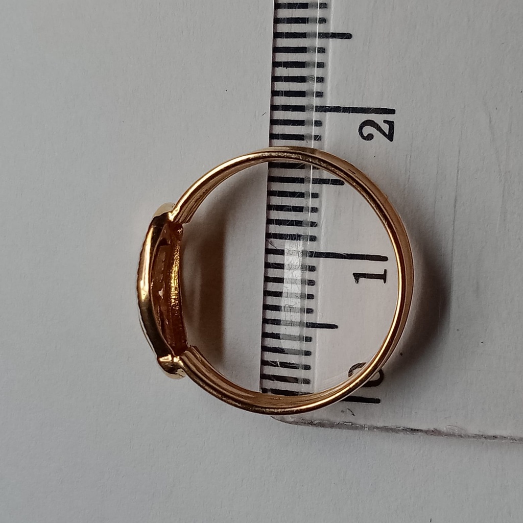 Cincin emas 17k - 1.05 gr kadar 750 - 4094