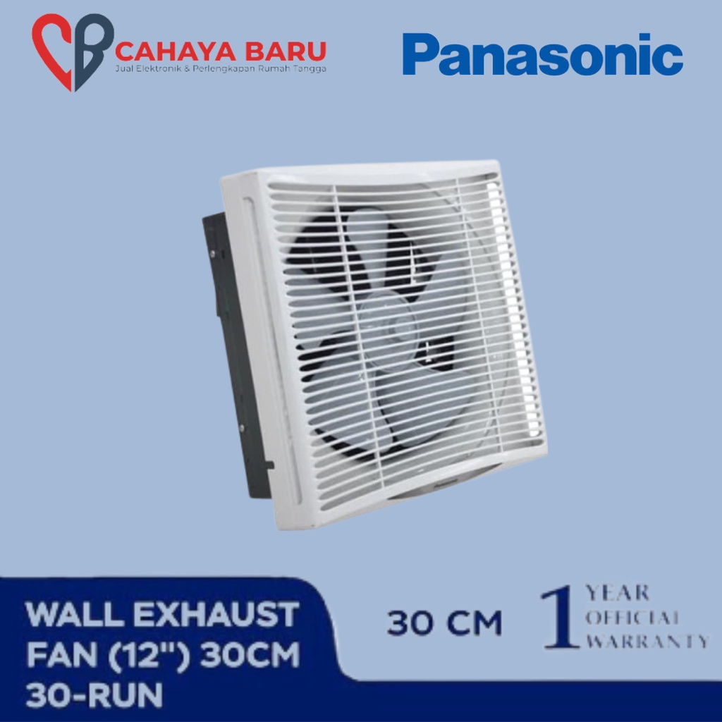 EXHAUST FAN PANASONIC FV-30RUN5 (12")/FV 30 RUN