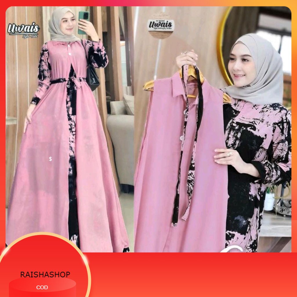 GAMIS  SUPER JUMBO PLUS BLAZER CERUTY PISAH// Gamis MONALISA JUMBO XXXL LD 130[ BB 95-120 KG] //OUTE