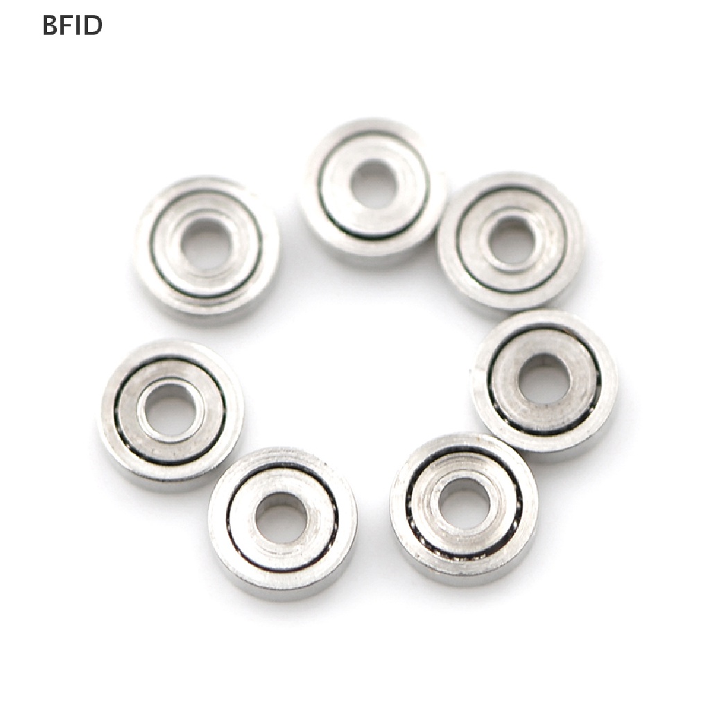 [BFID] 10pcs 681ZZ Miniatur Mini Ball Bearing Logam Terbuka Micro Bearing 1x3x1mm [ID]