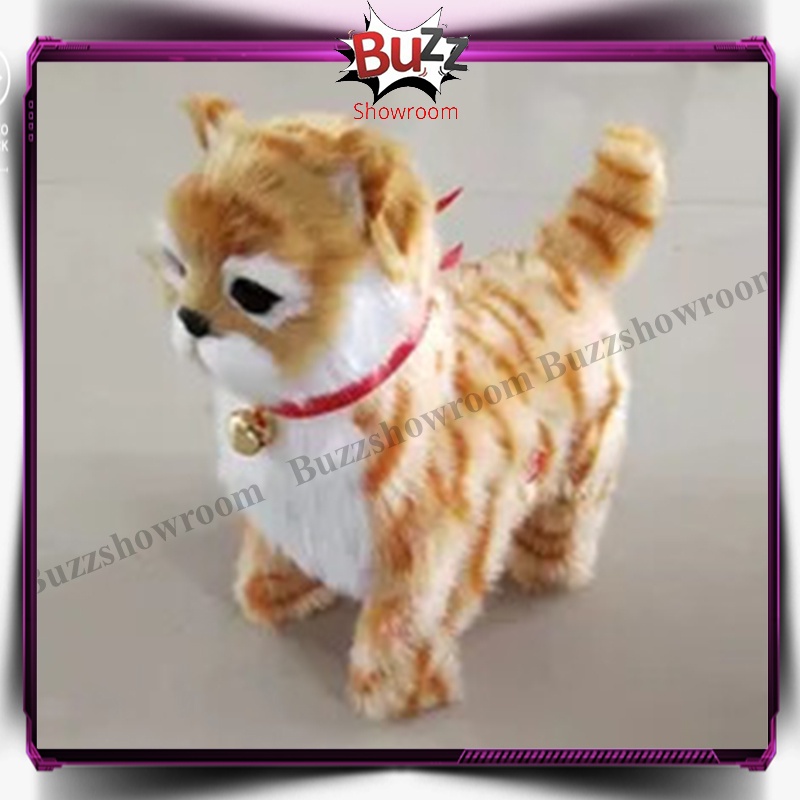 Mainan Anak Boneka Kucing Berjalan Bergerak Kucing Gerak Jalan Music ELECTRIC DANCING CAT Walking