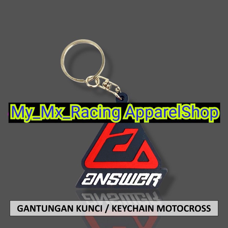 Gantungan Kunci Motocross - Keychain Trail MX - Gantungan Kunci Trabas - Keychain Enduro - Souvenir Trail - Keychain Souvenir - AN003 kualitas premium