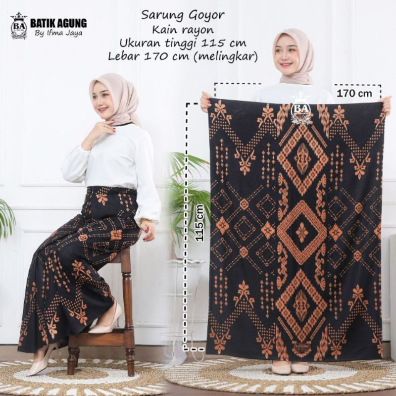 SARUNG MUZA SARUNG SANTUNG PRINT COWO MUSLIM PRIA ECER KODIAN GROSIR PROMO TERMURAH BATIK ASLI ORI