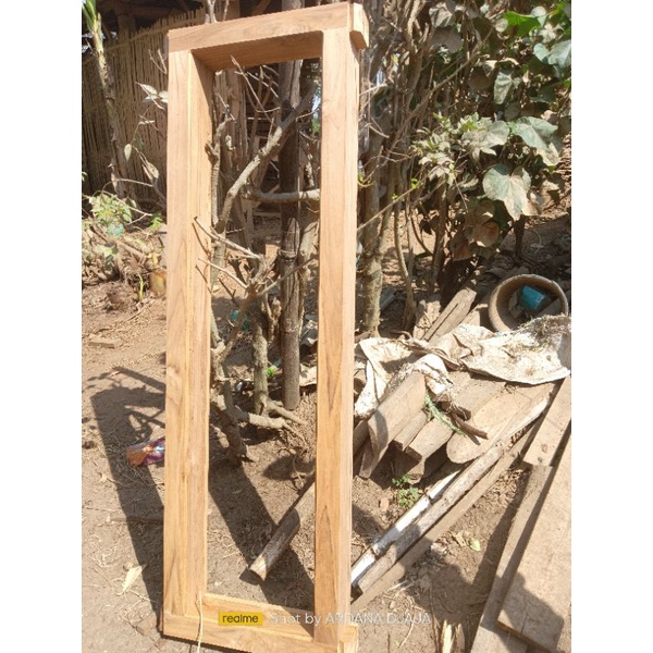 Kusen pintu jendela gawang Rumah minimalis kayu jati