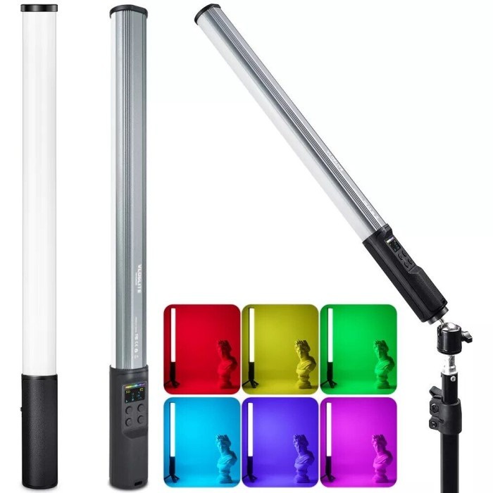 ALPHABIT Fill Light Stick LED Tube CRI95 Lampu Video Youtube W150RGB