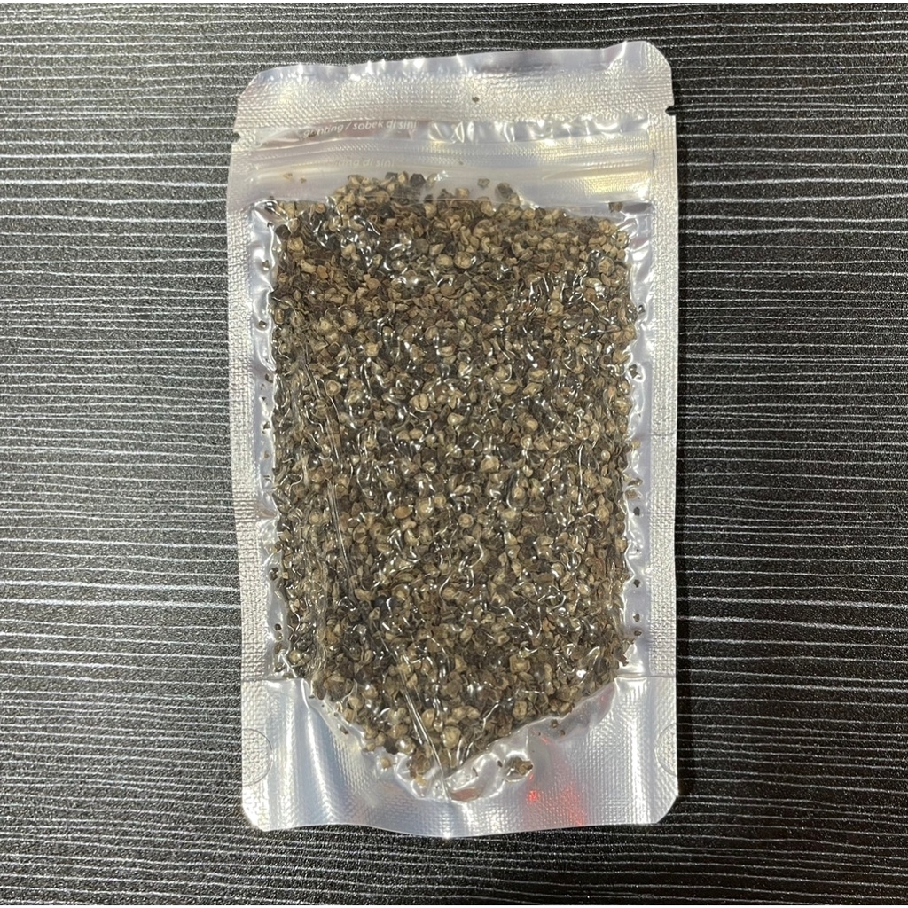 Lada Hitam Giling Kasar 100gr / Black Pepper Crushed 100gr
