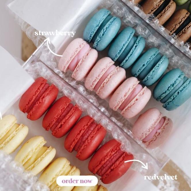 

COD [TD4] BABY MACARON MINI SPECIAL TOPLES ISI 24 TEPUNG ALMOND