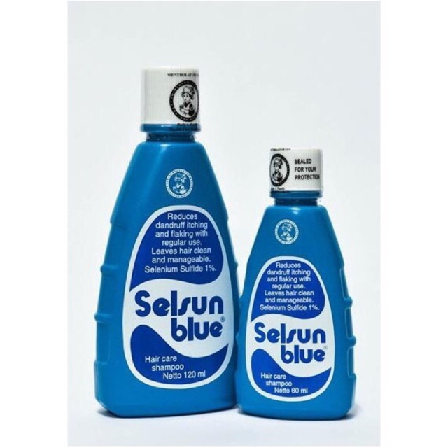 Selsun blue 120ml / Shampoo anti ketombe/ Sampoo selsun (original)