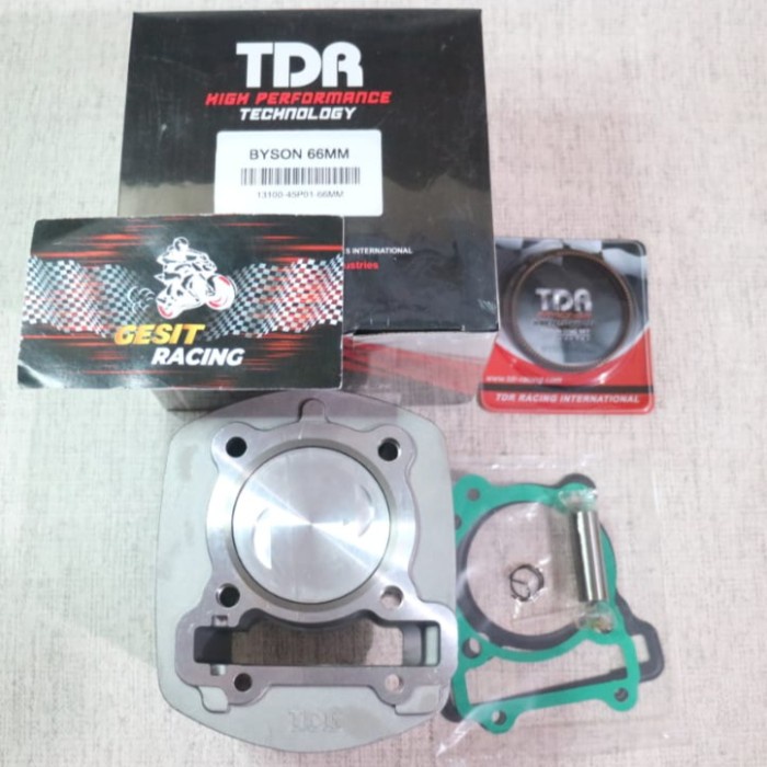 Jual Blok bore up yamaha Byson bison 66mm TDR racing original Shopee
