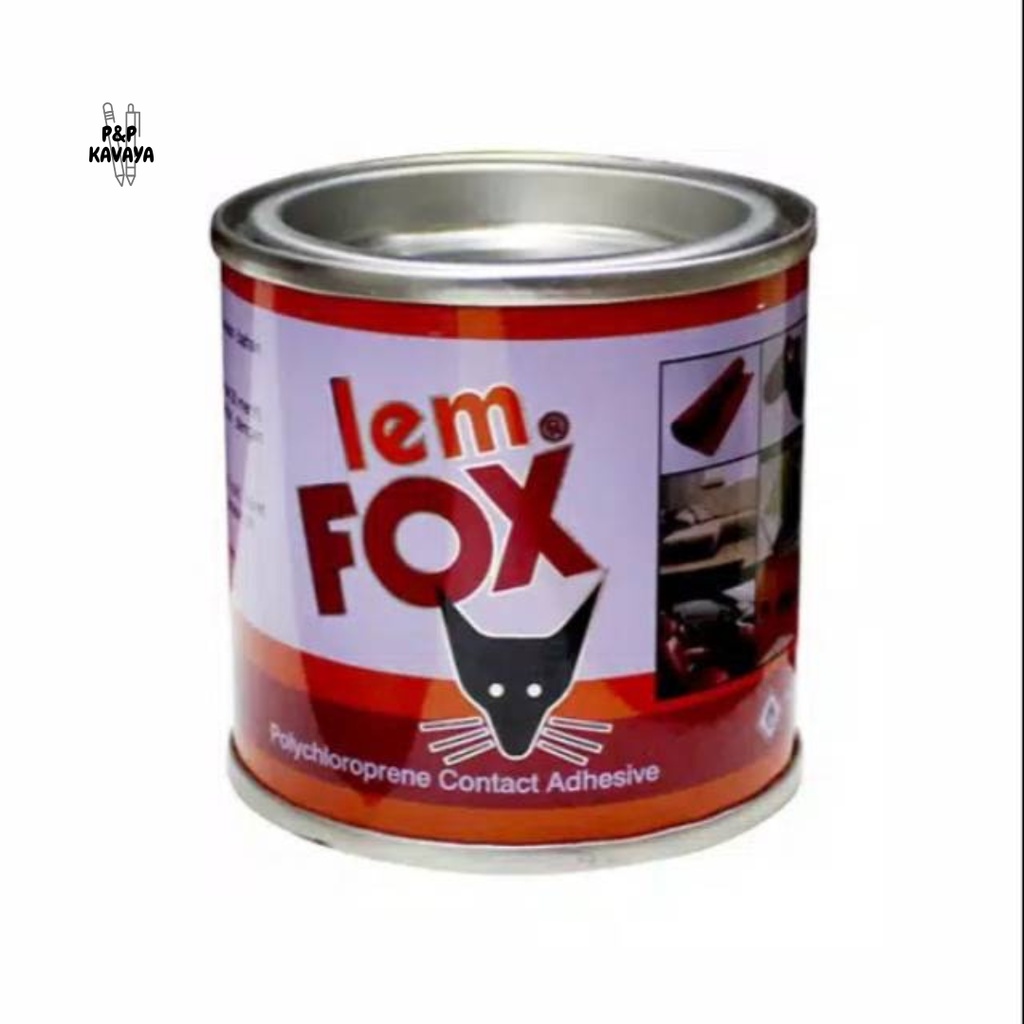 

Lem Fox Kuning Kaleng Kecil 70gr