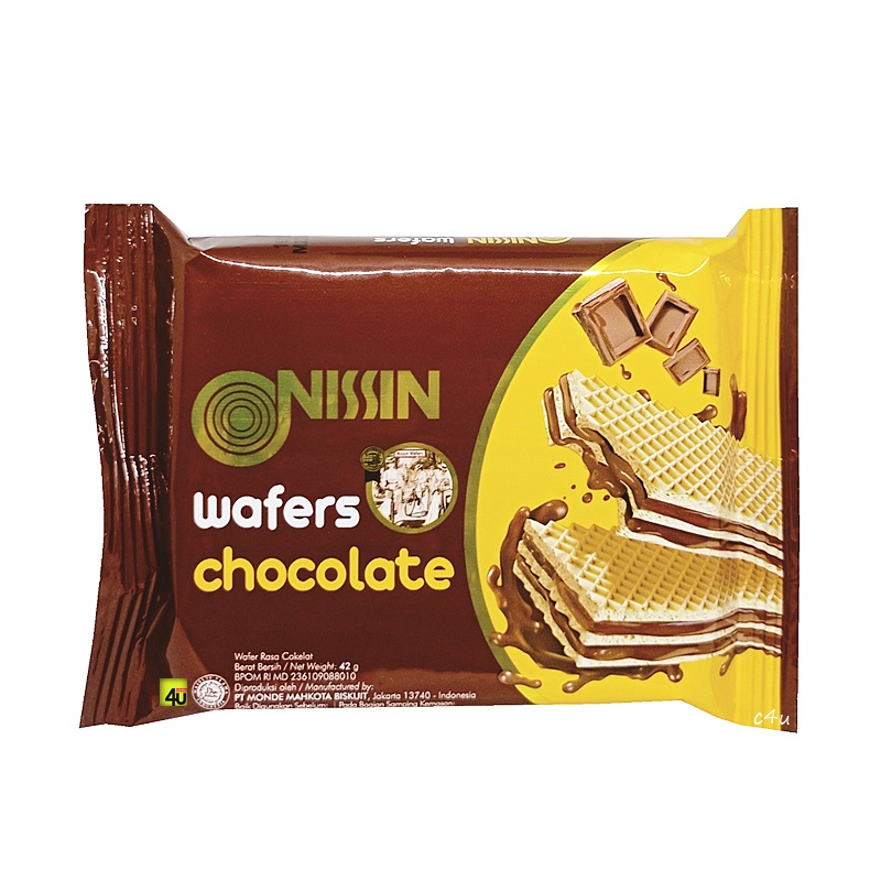 

Nissin Wafers Chocolate - 42 gr KECIL