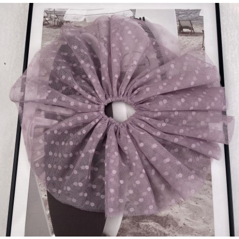 Big Scrunchie Hijab Cepol Ikat Rambut Premium Kuncir Rambut Jumbo Besar Giant Korea Fashion Renda