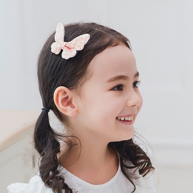 JEPIT RAMBUT KUPU ANAK PEREMPUAN MODEL KUPU-KUPU JEPITAN PONI RETRO GIRL BAYI BABY CUTE GIRLY WARNA GLITTER BLINK HAIR CLIP PIN HAIRCLIP HAIRPIN KOREA KOREAN STYLE