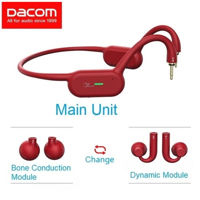 AKN88 -DACOM GEMINI G100 - 2-in-1 Sport Bluetooth Headset - IPX6 Waterproof