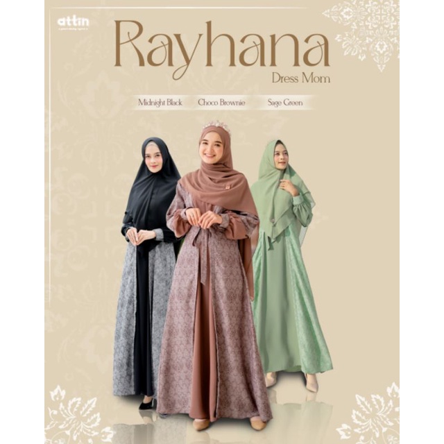 SARIMBIT ATTIN 2023/Sarimbit Rayyyan dan Rayhana by Attin Original /Baju Lebaran/Baju Sarimbit