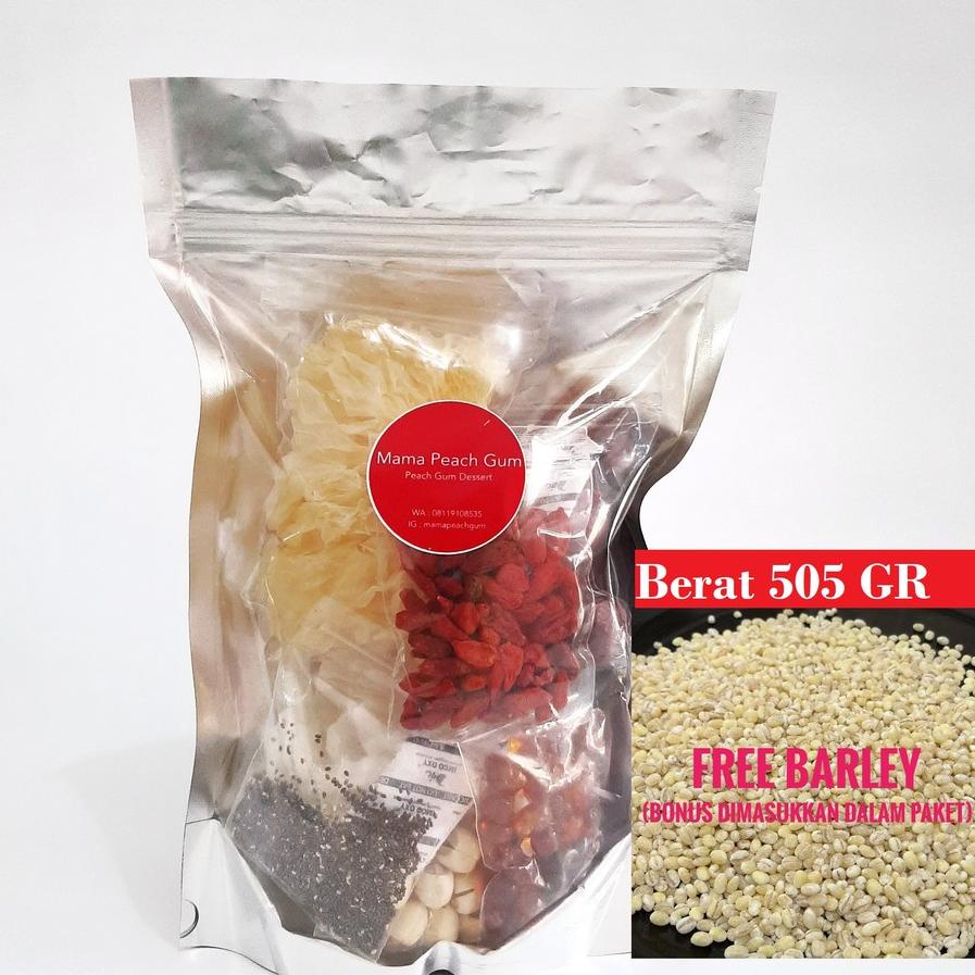 

Limited | KP8 | Peach gum Dessert size L SUPER A+ 10mangkok ,setiap pembelian 1pack PGD L FREE spt gbr