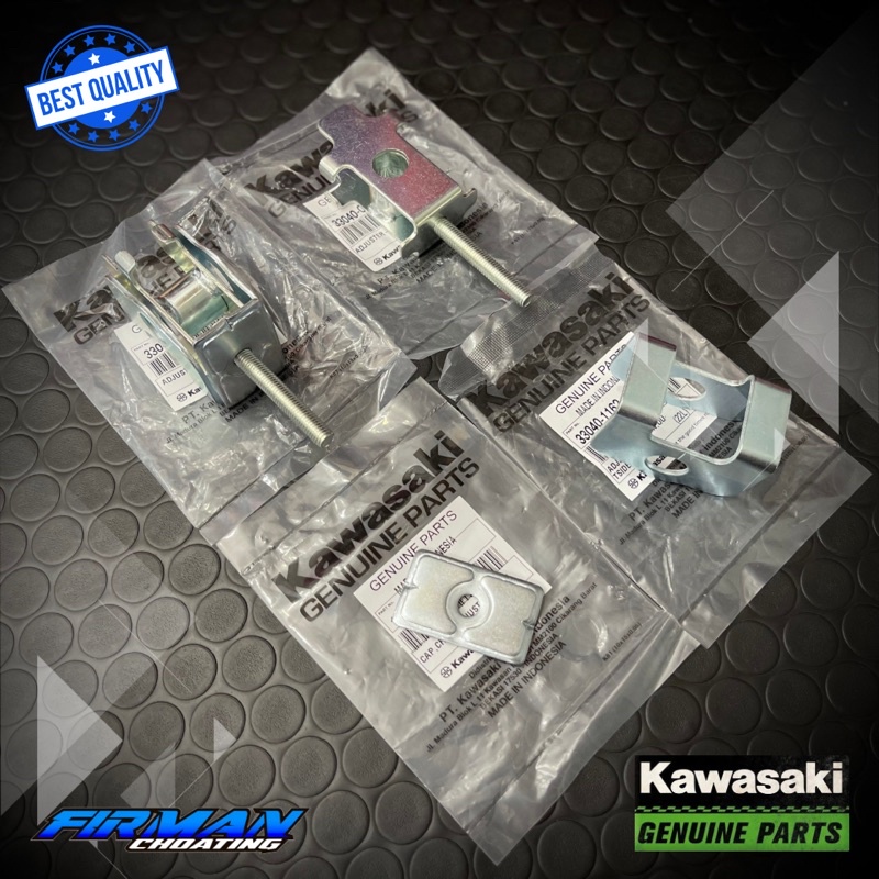STELAN RANTAI SEPAKET ADJUSTER CHAIN NINJA R SS ORIGINAL KAWASAKI