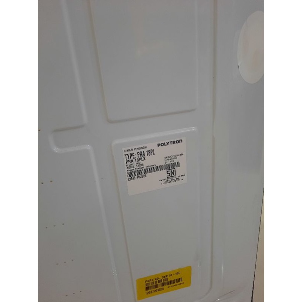Kulkas 1 Pintu Polytron PRA 18PL BS