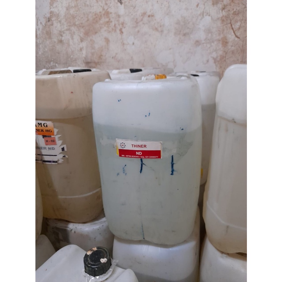 Thinner HG (High Gloss) 20liter kemasan DIRIJEN