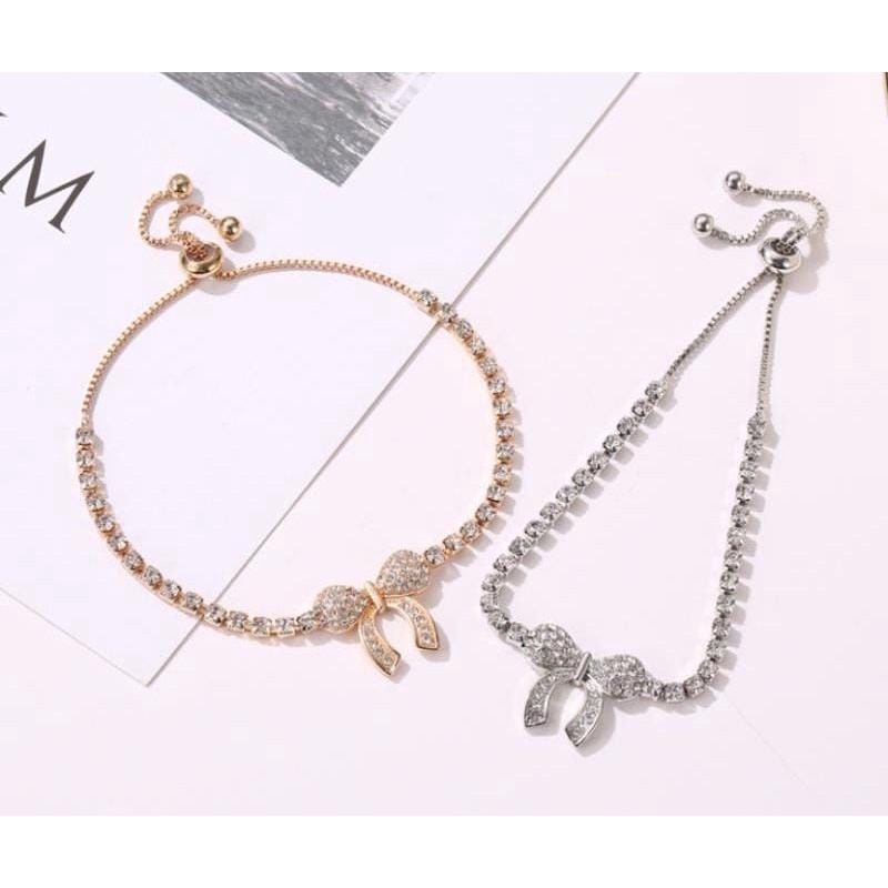 Medan Temurah kd02 Aksesoris cantik Gelang simpul pita serut import