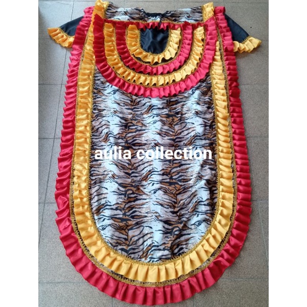 selimut/kemul barongan motif macan
