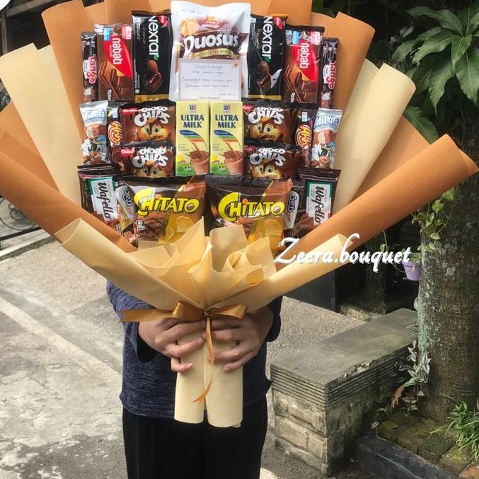 

UTS➤ (B25) Bucket snack/buket snack/bouquet [INCLUDE: Greeting card+packing] Terlaku