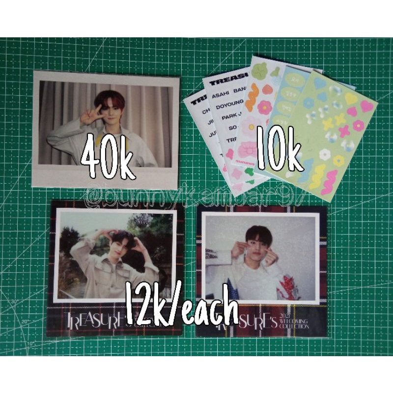 PHOTOCARD JEONGWOO POLA BLOOMING JIHOON YOSHI BENE YGP MANYO POSTCARD HARUTO JEONGWOO SUMCAMP 4CUTS 