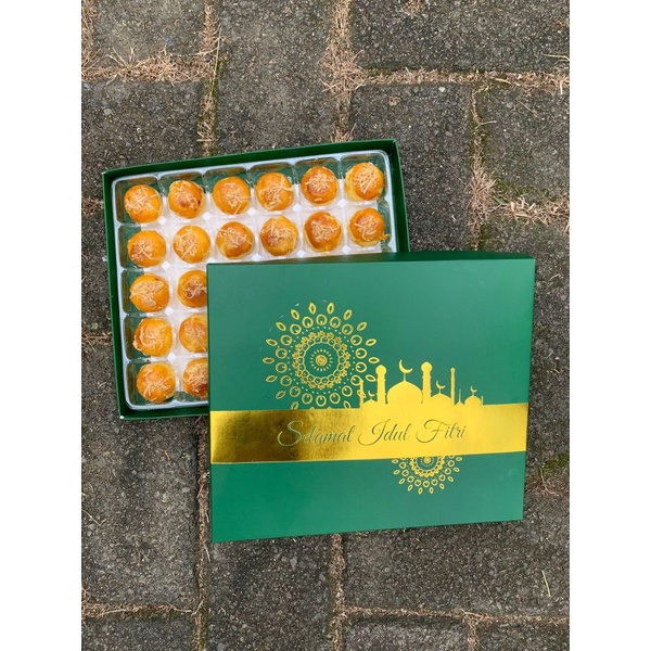 Box Sekat Nastar Lebaran / Dus Kue Sekat Lebaran Idul Fitri / Box Nastar