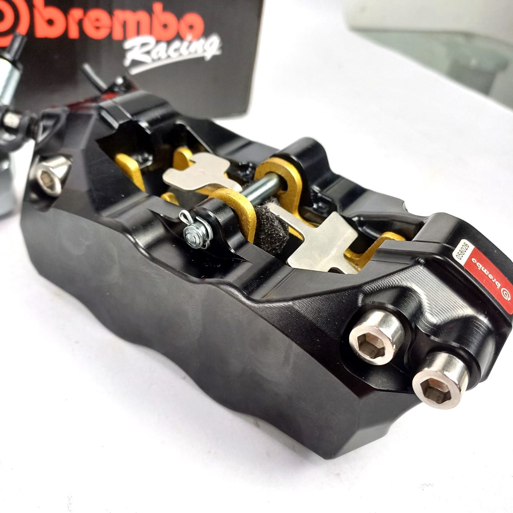 KALIPER 4 PISTON M3 K50 CALIPER MONOBLOCK BREMBO M50 CALIPER M432 GP4X ORIGINAL IMPORT