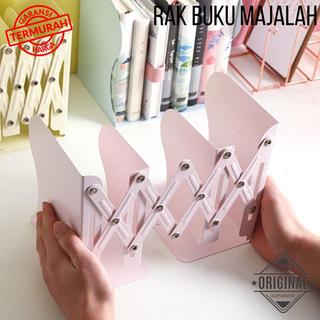 VS BG - Rak Buku Majalah Rak Box File Holder Magazine Book Newspaper Rack Box File Desktop Organizer