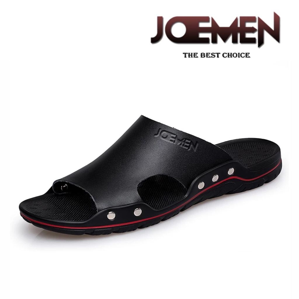 Sandal Kulit Pria Kekinian Terbaru Casual Joemen S 25 Sandal Sendal Cowok Dewasa Import Sandal Pria Kulit Joemen S25 Casual Santai Pria Original Import