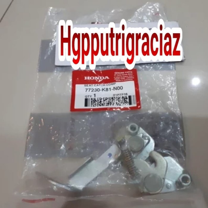 %$%$%$%$] dudukan kunci jok new beat fi esp 2016 2017 street ECO 77230-K81-N00