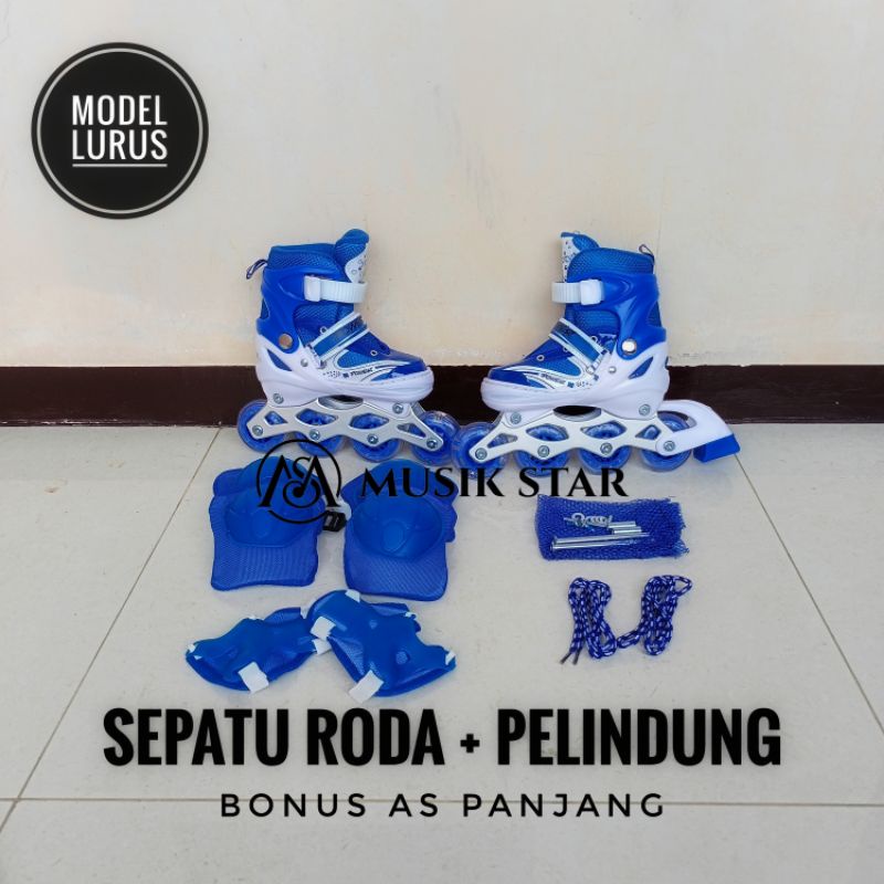 sepatu roda inline skate set dekker model bajaj dan model mobil