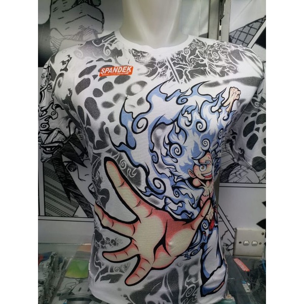 KAOS ANIME ONE PIECE / KAOS LUFFY GEAR 5 / KAOS KOMIK ONE PIECE / KAOS OBLONG / KAOS LUFFY SUN GOD N