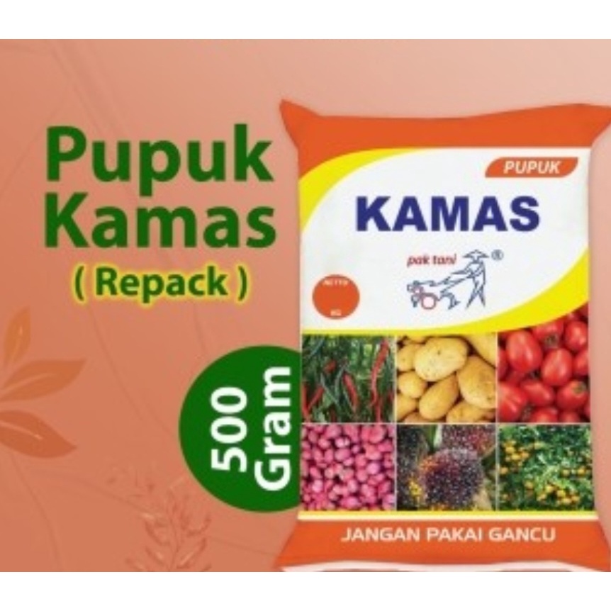 PUPUK KAMAS 500 GRAM PUPUK KALIUM RANGSANG BUAH BUNGA TANAMAN PANGAN