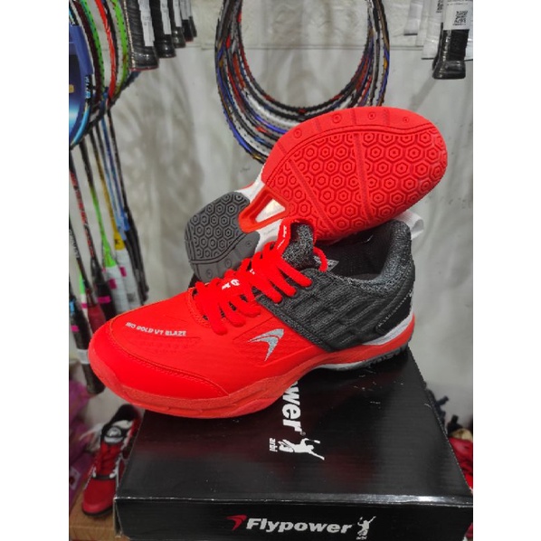 Flypower Rio Gold V1 V2 / Losari 4 Sepatu Badminton ORI 100%