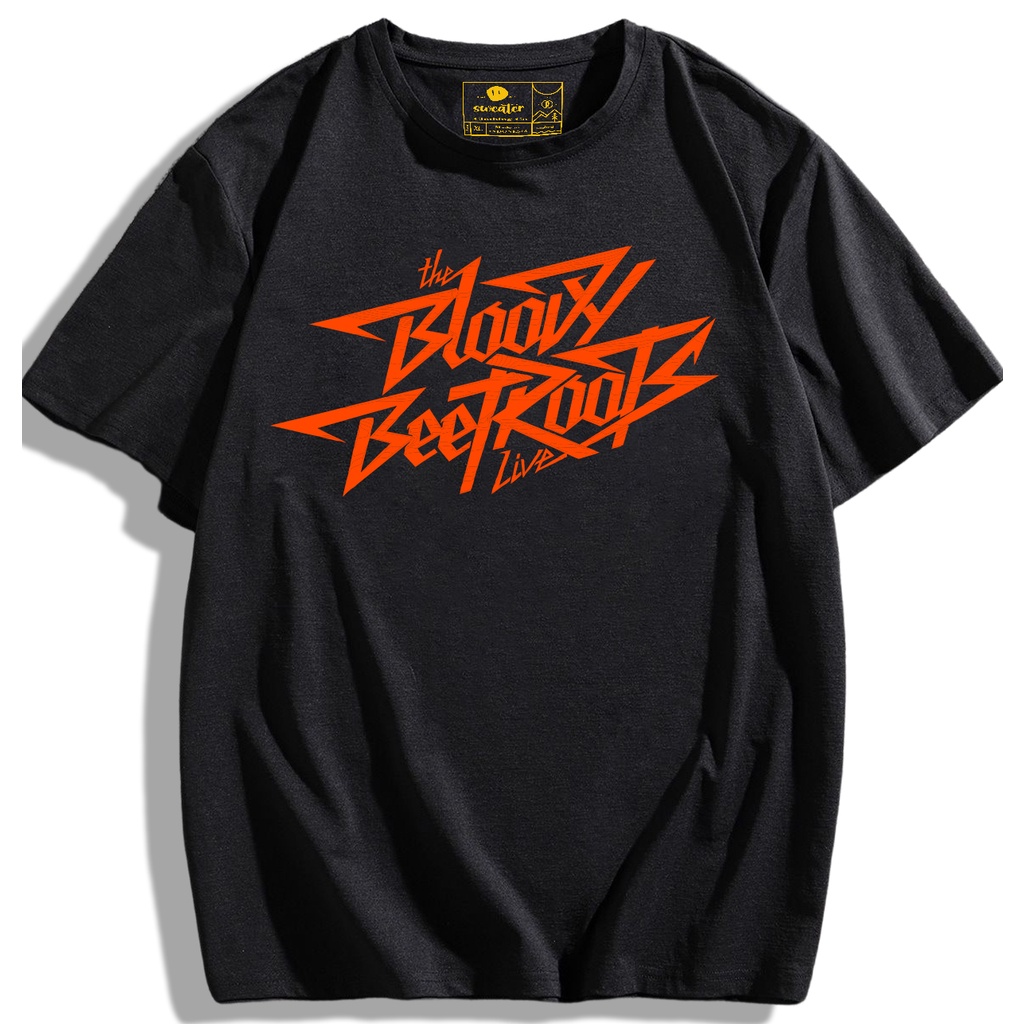 T-Shirt Oversize Bloody Beetroots Kaos 24s catoon