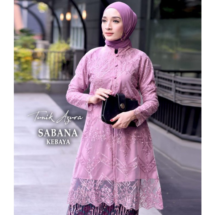 KEBAYA ORIGINAL//KEBAYA MODERN//TUNIK AZURA//BAJU PESTA//SERAGAMAN KELUARGA//BAJU WISUDA//By Sabana