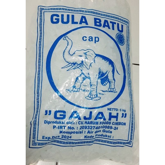 

Gula Batu Kristal Potongan Kecil 1kg Lump Sugar