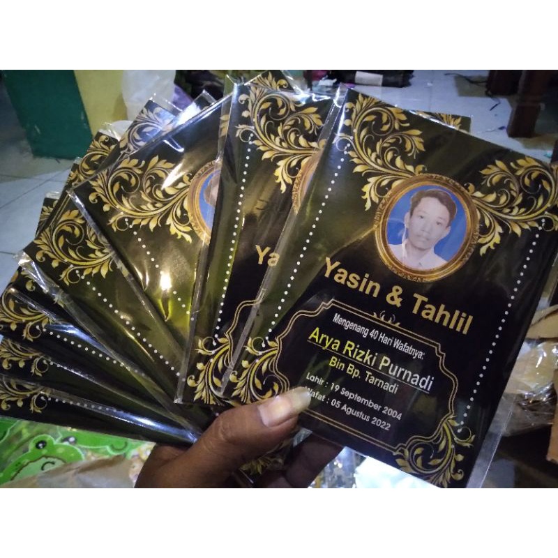 

buku yasin dan tahlil hal.96 dilengkapi terjemahan