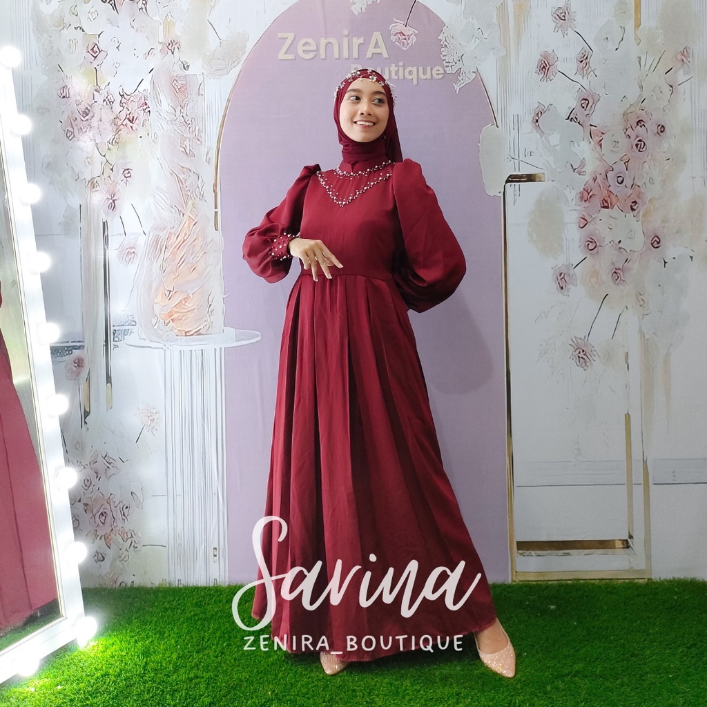 SARINA GAUN payet / baju pesta / prewedding / wisuda / gamis remaja / lebaran / kondangan / couple / tersedia ukuran kecil hingga jumbo