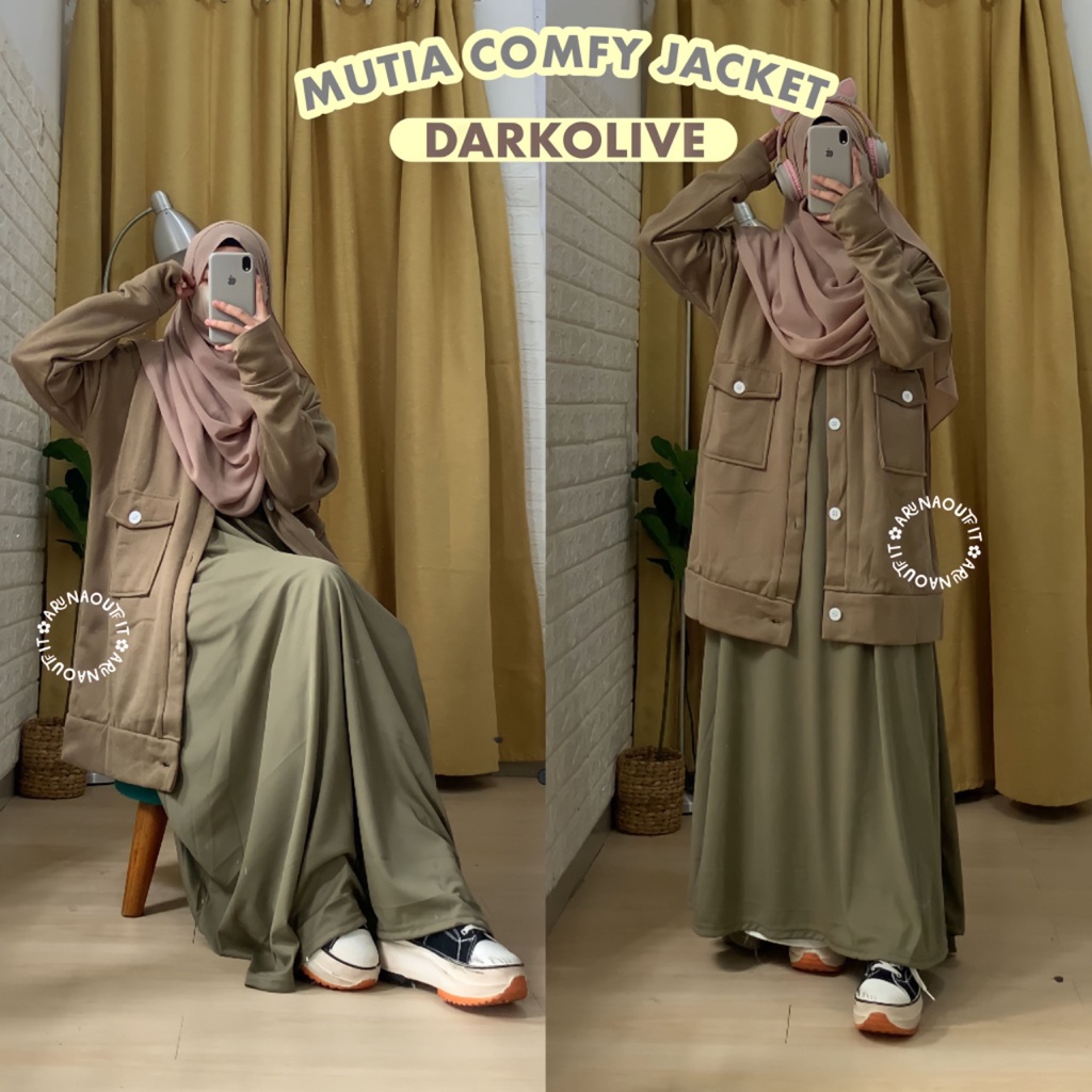 MUTIA COMFY JAKET by Aruna Outfit