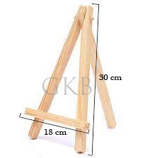 

Easel Kayu 18x30 cm untuk Kanvas Lukis
