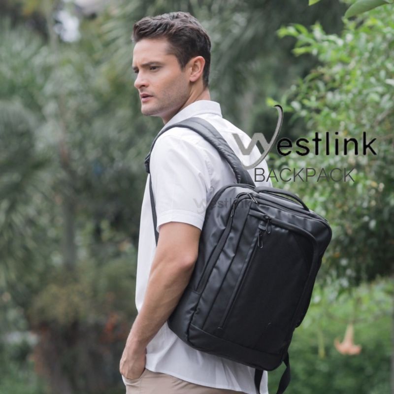 0[CUCI GUDANG] Tas Ransel Laptop Backpack Multifungsi Tas Kerja 100% original WESTLINK by Polo Summer