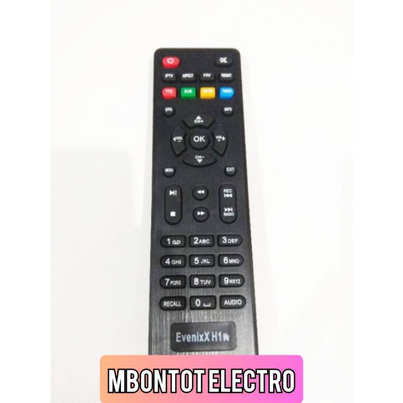 REMOT STB EVINIX DVB T2