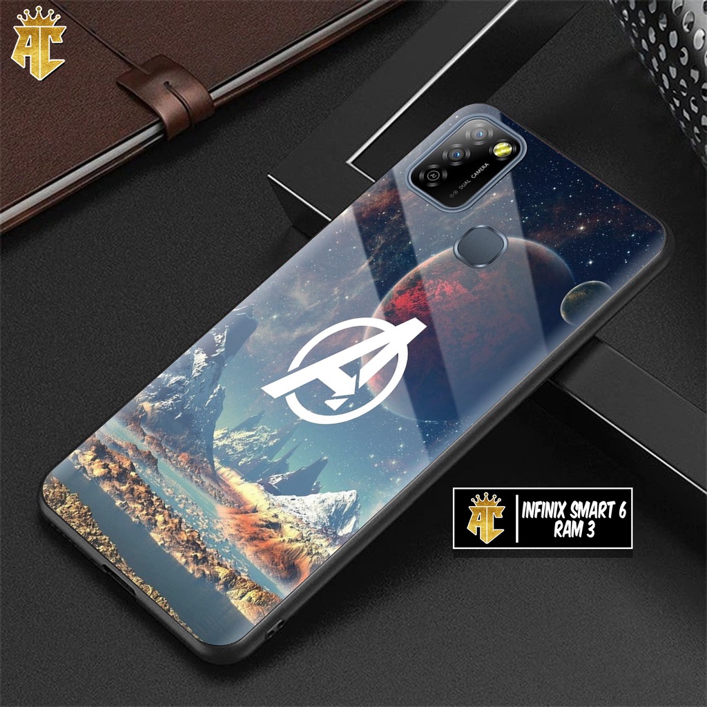 Case INFINIX SMART 6 RAM 3 - Casing INFINIX SMART 6 RAM 3 Terbaru 2022 AERO CASE [ MOTIF AVG ] Silik