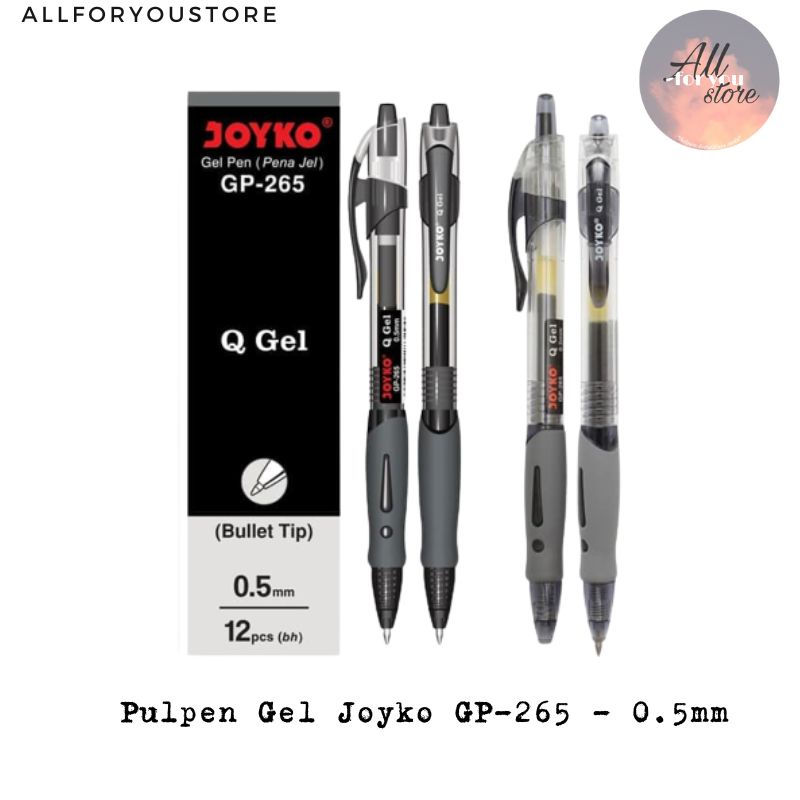 

Pulpen Gel Joyko GP-265 Q Gel 0.5 mm